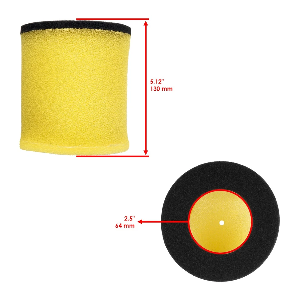 Filtro de ar Caltric para Suzuki Quadsport 400 Z400 2X4 LT-Z400 2003-2009 2012 2013 - Imagem 2 de 4