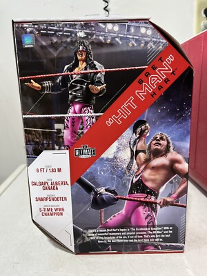 Mattel WWE Best of Ultimate Edition Bret “The Hitman” Hart WWF