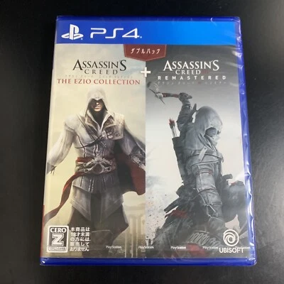 Unopened PS4 Assassin's Creed The Ezio Collection + III Remastered Double Pack - Image 1 of 4