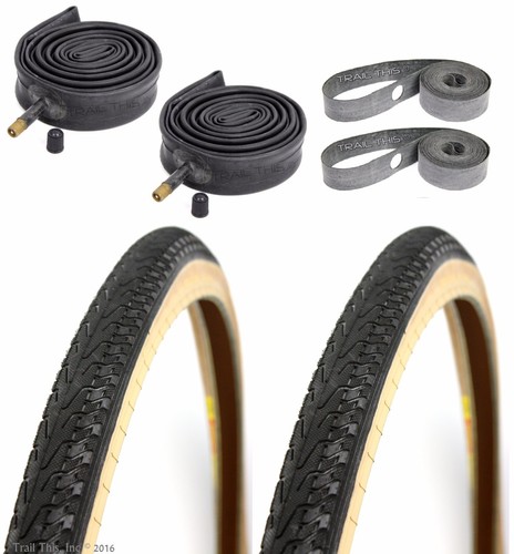 Panaracer Panaracer Pasela 27" Road Bike Tire Kit - 2 Tires, 2 Tubes, 2 Strips (1-1/8" Or 1-1/4") Pasela Tires - Foto 9