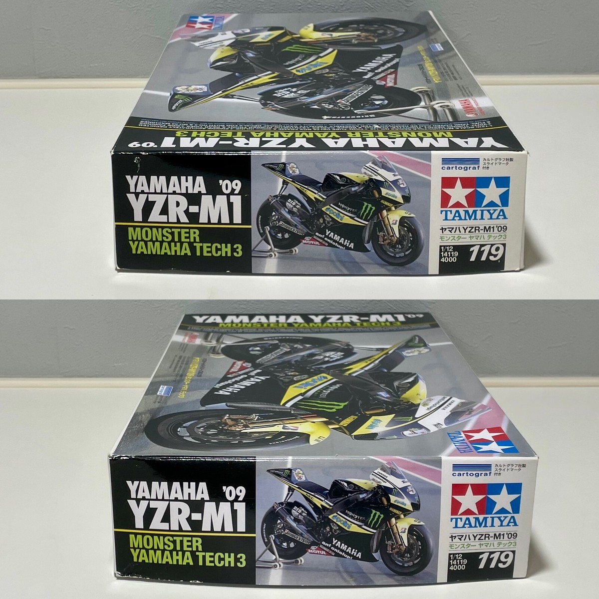 TAMIYA 14119 1/12 Scale Kit YAMAHA YZR-M1 '09 MONSTER YAMAHA
