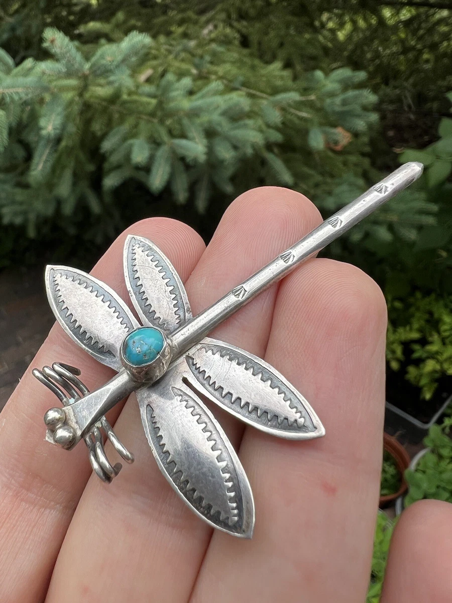 SOUTHWESTERN GORGEOUS TURQUOISE & SILVER DESIGN SETTINGS SALT