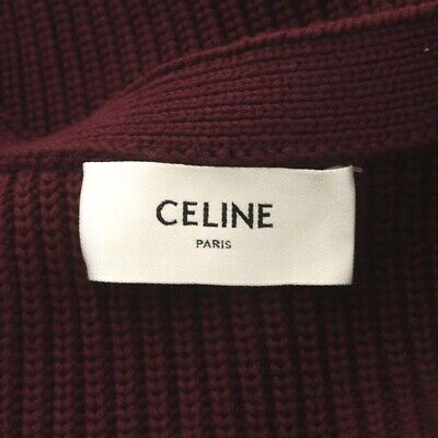 S Celine By Hedi Slimane 23Aw College Cardigan Logo Cotton S Celine By Hedi Slimane 23Aw College Cardigan Logo Cotton