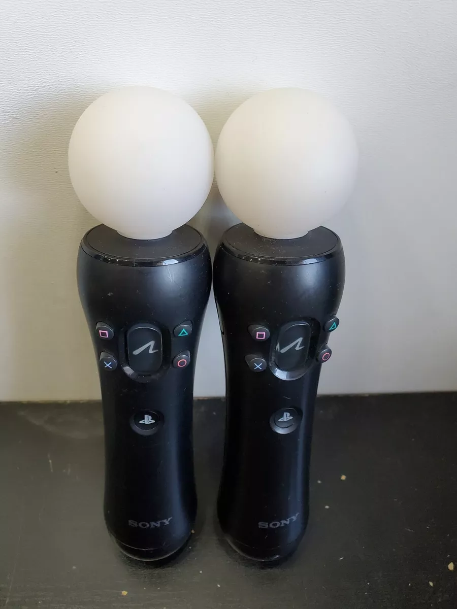 væske Ithaca Lydig Sony PlayStation Move Motion Controller 2 Pack for PS3 &amp; PS4 CECH-ZCM1U  - Tested 711719805809 | eBay