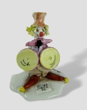 Capodimonte Italia Pagliaccio Musicista