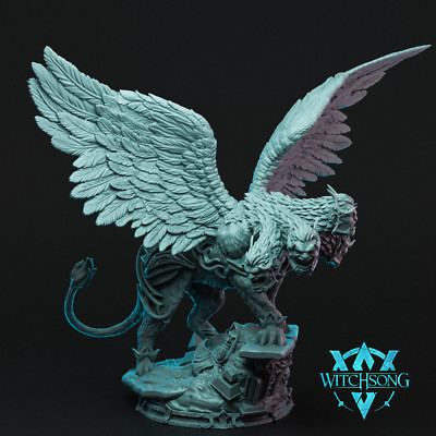 Hydra Sphinx by Witchsong Miniatures | Commission | Painted |