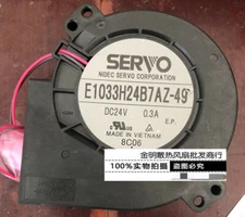 1 pcs SERVO E1033H24B7AZ-49 24V 0.3A 9733 blower turbo cooling fan