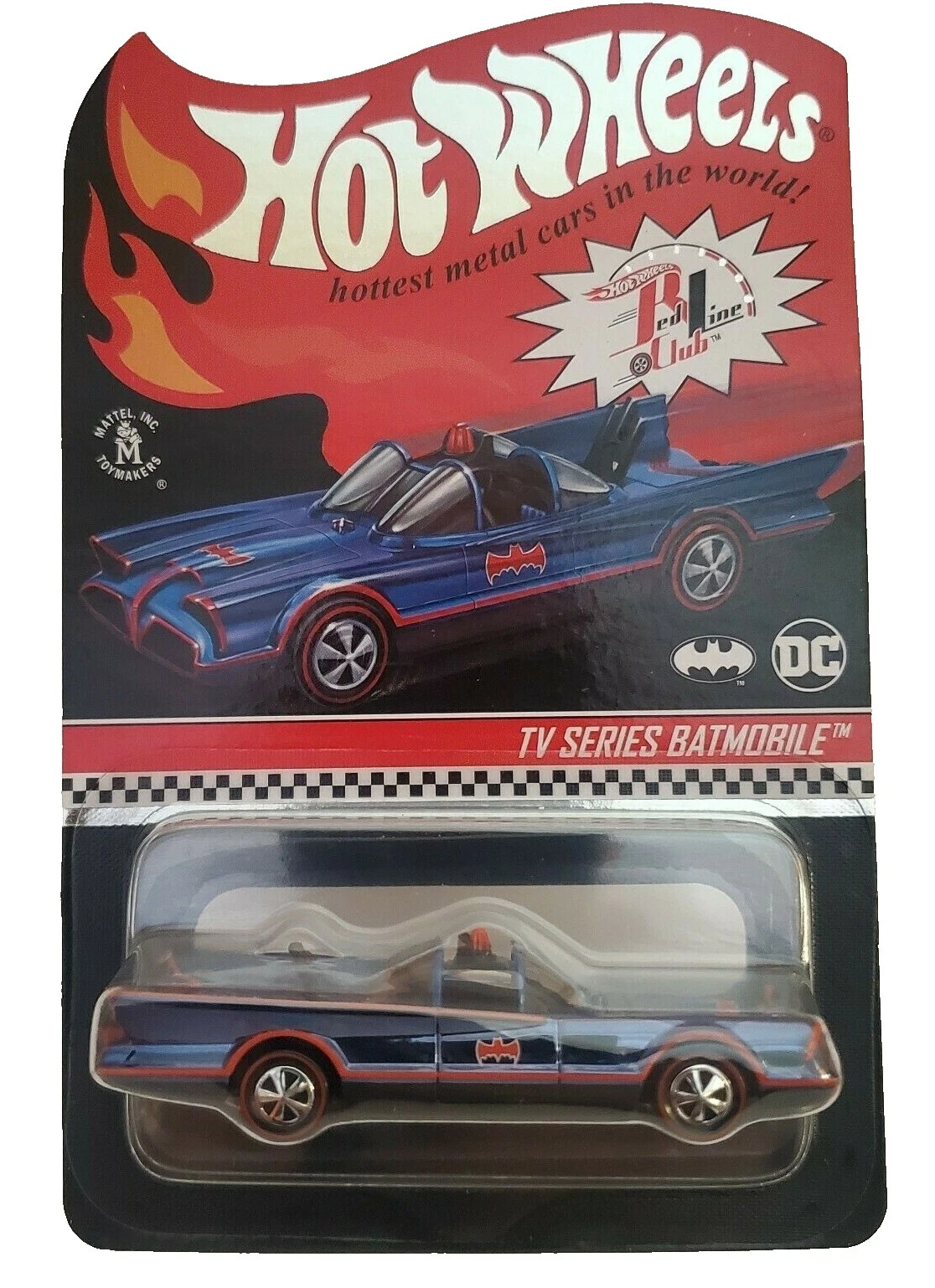 Vehículos diecast y de juguete Batman Hot Wheels Red Line Club