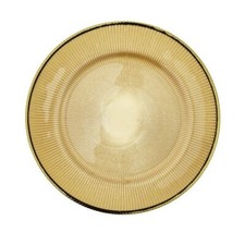 13" Decorative Charger Glass Plate Wedding Party Dining Table Set 4,6,12 Xmas