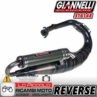 31614E SchalldäMpfer Giannelli Auspuffanlage Umgekehrte Peugeot Neu Vivacity 50