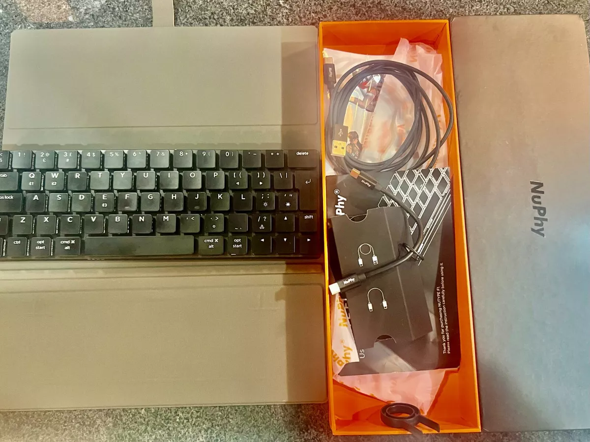NuPhy NUTYPE F1 Bluetooth Keyboard UK Layout