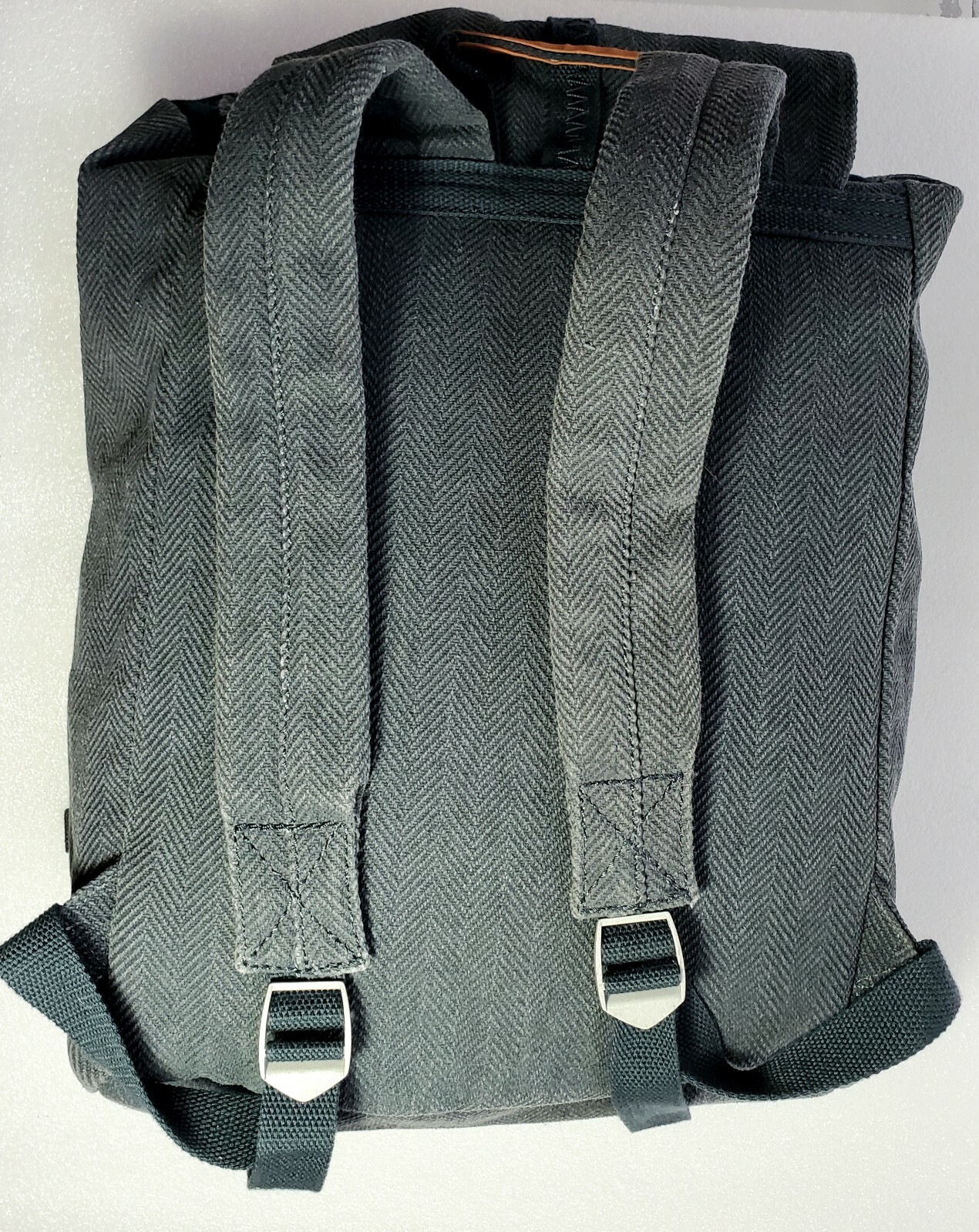 Universal Thread Flap Drawstring Striped Beige Gr… - image 3