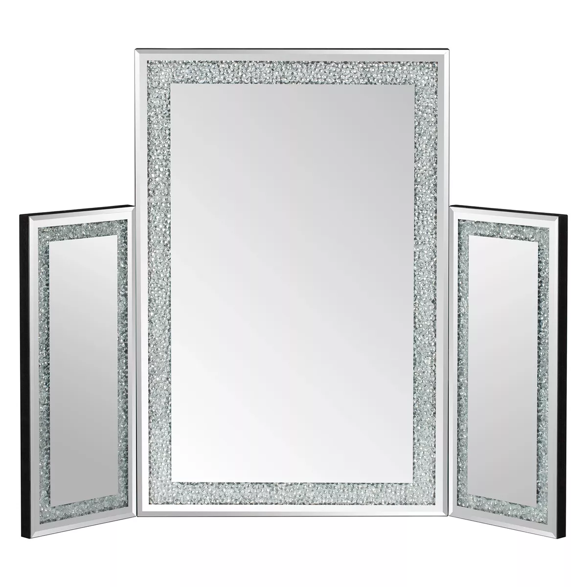 Crystal effect dressing table mirror deals