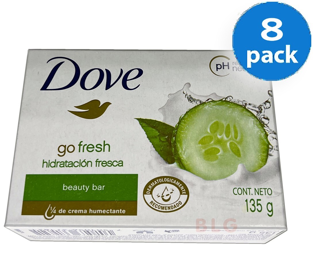 DOVE GO FRESH CREAM Bar 4.75oz Moisturizing Softener Hand Face Bath