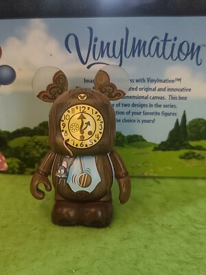 DISNEY Vinylmation 3'' Park Set 1 Nursery Rhymes Hickory Dickory Dock Clock