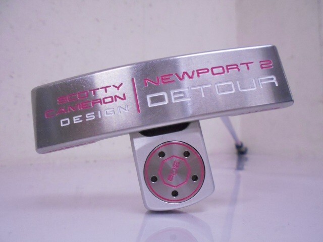 Scotty Cameron Detour NEWPORT 2 Putter 33 pouces avec couvre