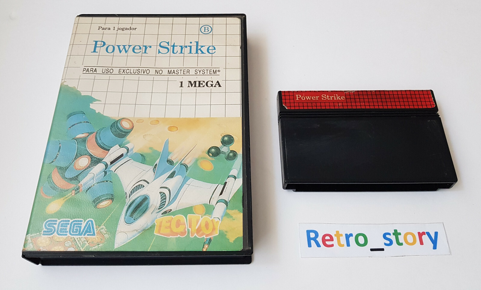SEGA Master System - Power Strike - TEC TOY - PAL