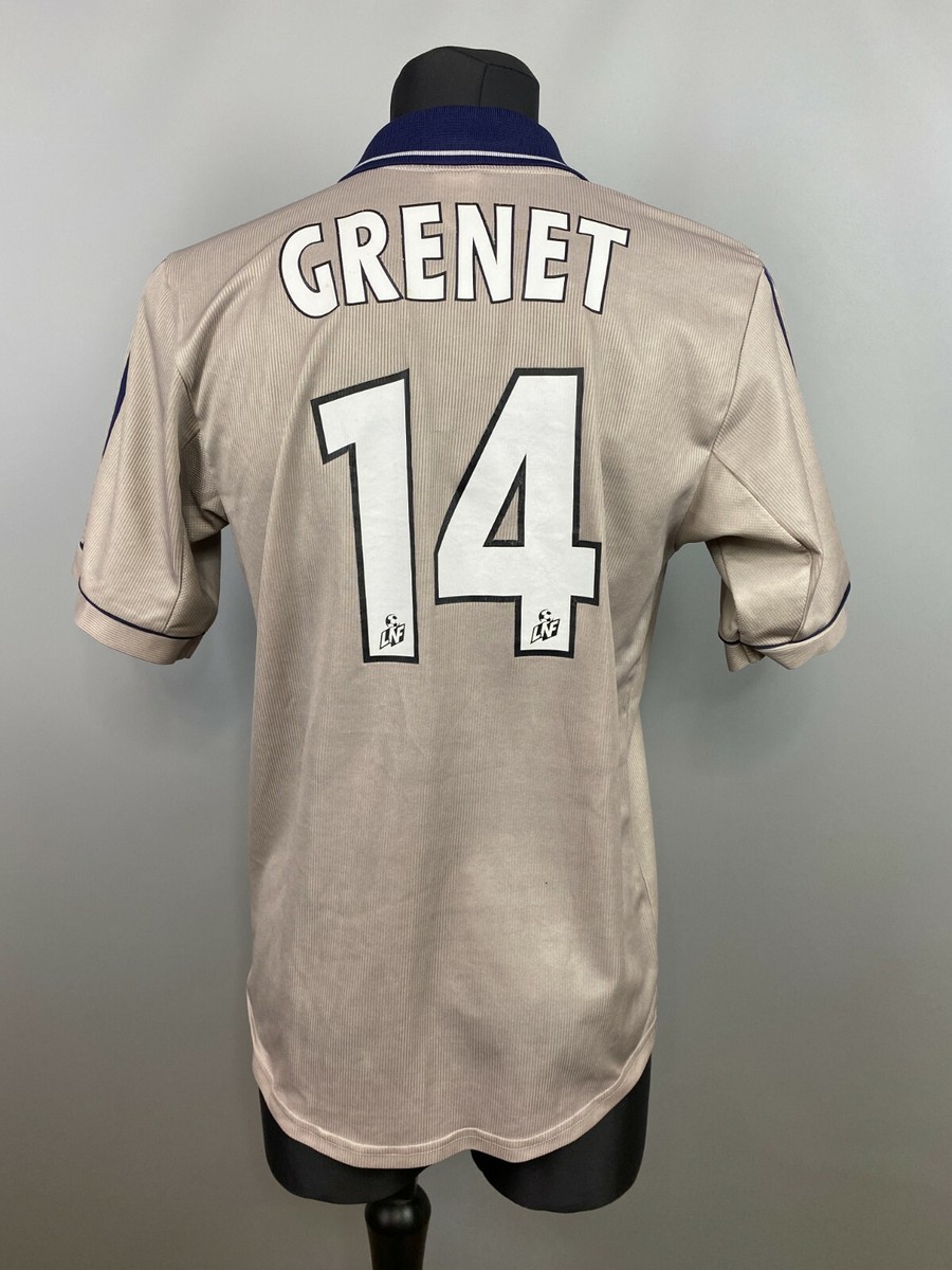 BORDEAUX 2000 2001 GRENET THIRD SHIRT FOOTBALL SOCCER ADIDAS MENS