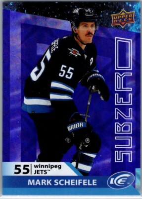 Mark Scheifele 2021-22 Upper Deck Ice Subzero Insert #SZ-2 Winnipeg Jets