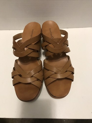 Baretraps Bonnita Wedge Casual Sandals, US Women's Size 9.0 M ~ Brown Caramel - Picture 6 of 6
