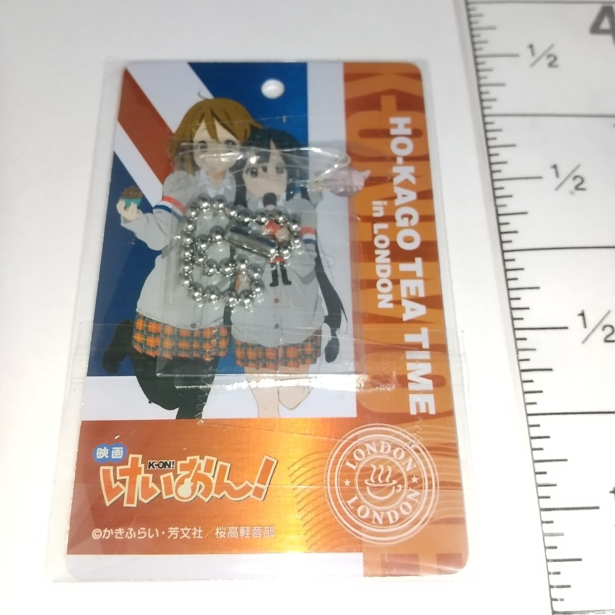 A77980 K-ON !! Kyoto Animation Metal card plate keychain | eBay