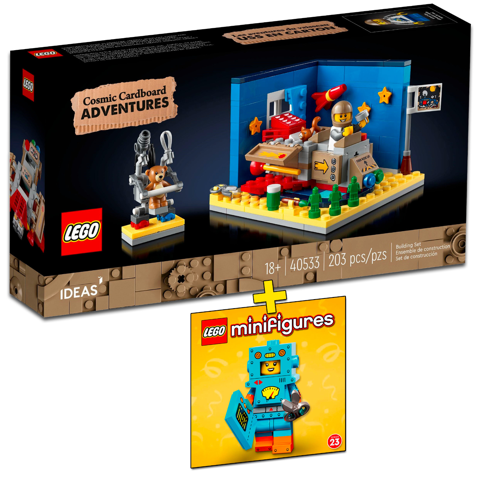 LEGO Ideas 40533 Cadeau Idéal Idée Anniversaire Adulte Nostalgique Espace
