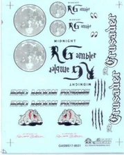 Slixx 8031 Gasser Mini Sheet #17 1/24 1/25 waterslide Drag decal