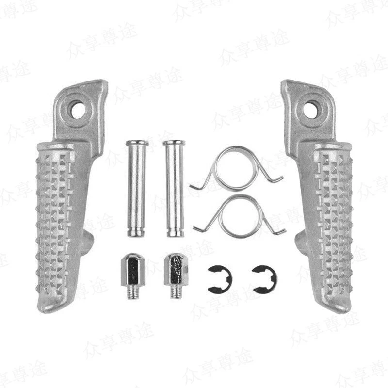 Par de estriberas de reposapiés delanteras aptas para Honda CBR 1000RR 2004-2019 CBR 600RR 03-19 Foto 3 de 4