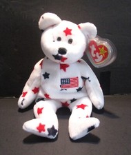 TY Beanie Baby 'Glory' the Stars Bear--53124
