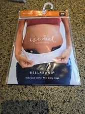 Ingrid & Isabel Maternity Bellaband Support Belt S/M Black New Seamless Support