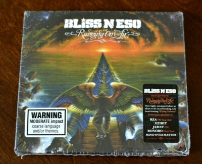 Running on Air [PA] [Digipak] Bliss N Eso (CD, Aug-2010, Illusive Records) NEW