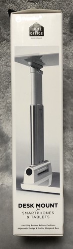 NEW Premier Weighted Base Desk Mount Cell Phone or Tablet Holder Display Stand - Zdjęcie 6 z 10