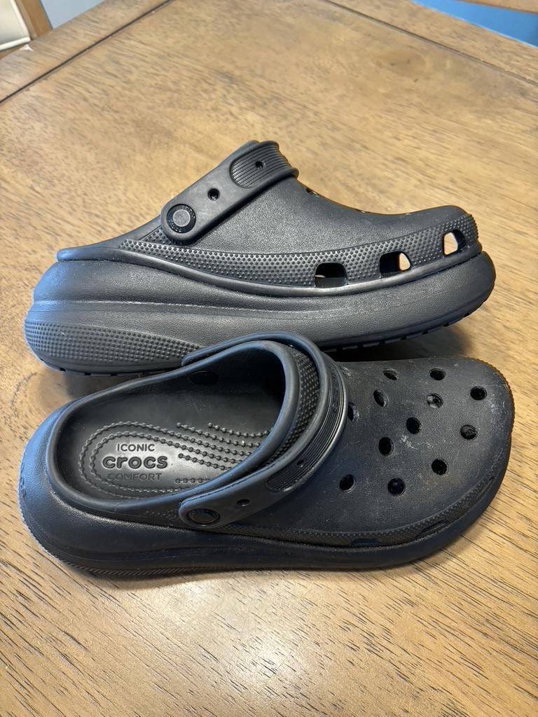 Croc Classic Crush Clog Black | eBay