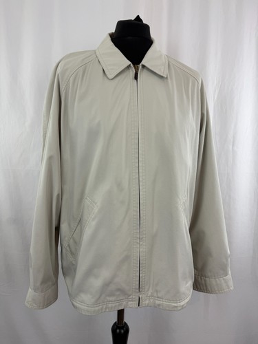 St Michael Harrington Jacket White L 42 in Marks & Spencer Cotton vintage 1990s - Picture 9 of 22