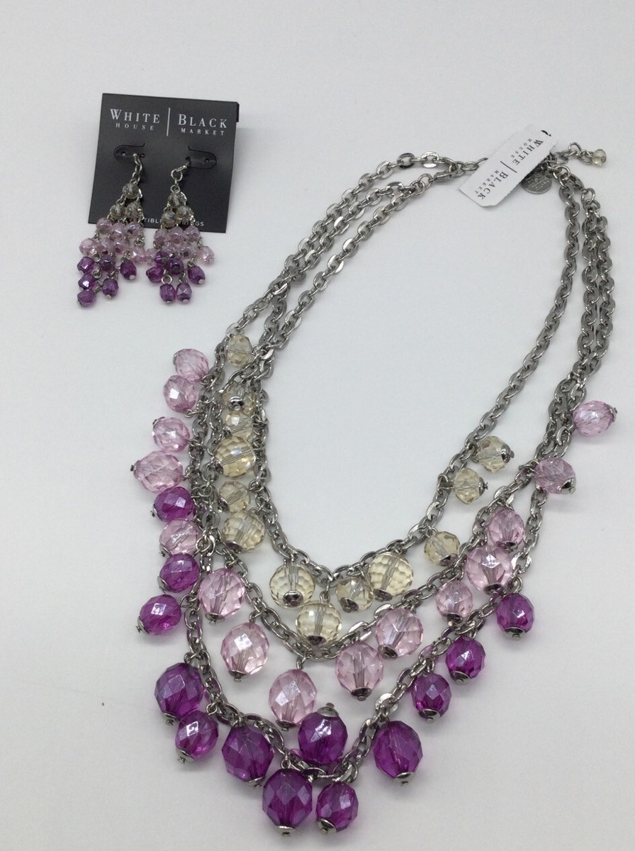 【BLACKPURPLE】23SS★ Cotton candy necklace 12mm BLACKPURPLE】23SS☆ Cotton candy necklace 12mm WHITE HOUSE