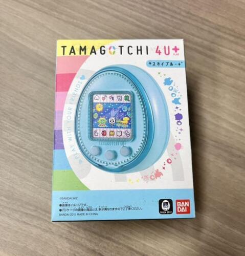 Tamagotchi 4U Plus Version Sky Blue Color Bandai Limited Game Japanese Digital - Afbeelding 1 van 6