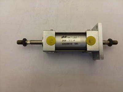 PHD DAVRF 1 X 1-P DOUBLE ACTING PNEUMATIC CYLINDER 1'' BORE 1'' STROKE NNB