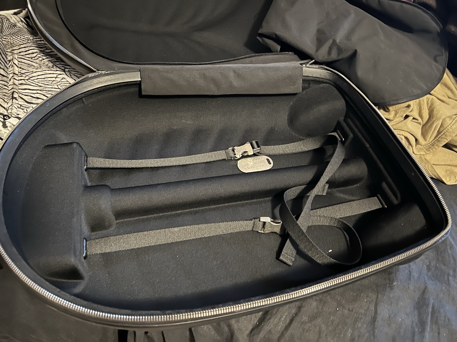 Alexander McQueen X Samsonite Skeleton Ribcage Bones Suitcase Luggage