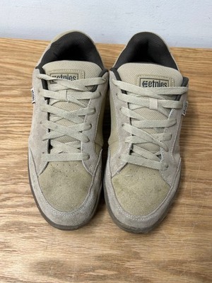 Etnies Skate Shoes Mens Sz 10.5 Tan Y2K Relax Skate Low Laceup MNET43AC009