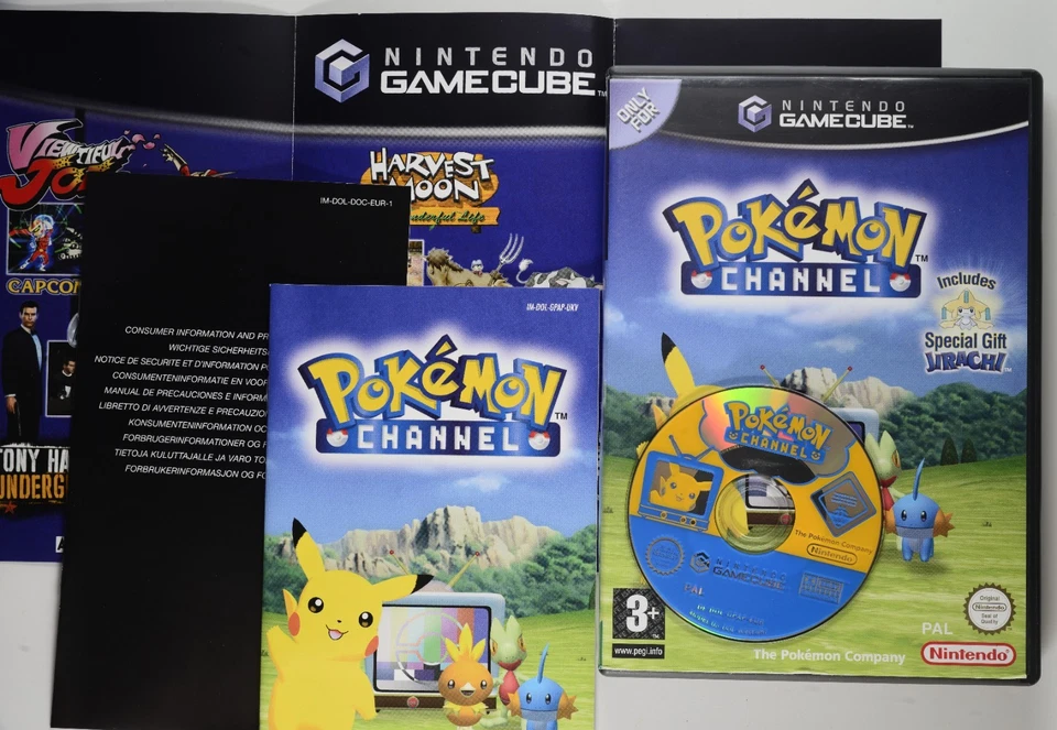 Pokemon Channel GameCube 2004 COMPLETE | PAL | TESTED | NINTENDO - Image 4 of 4