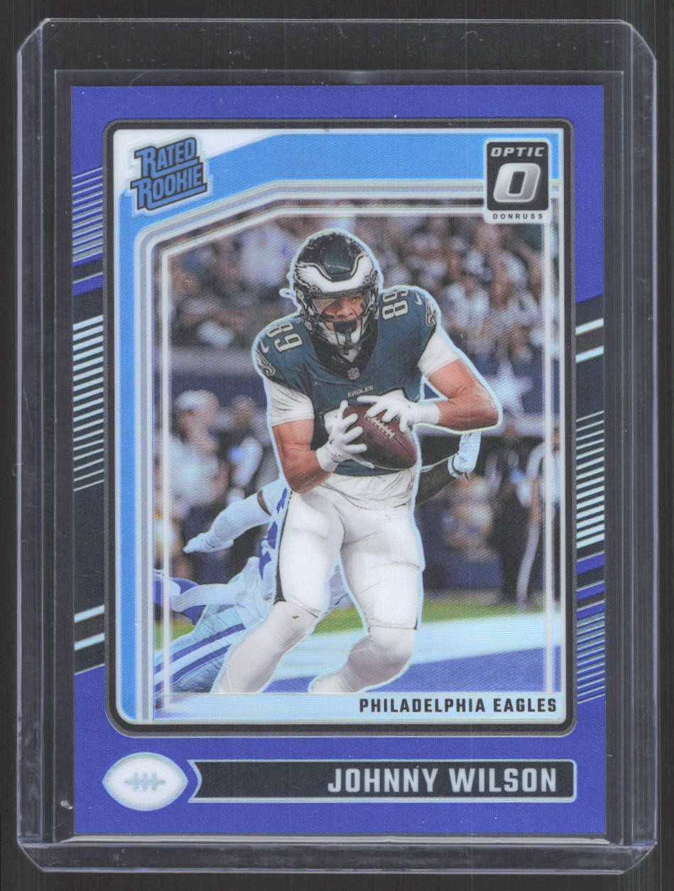 2024 Donruss Optic #256 Johnny Wilson Blue #/199