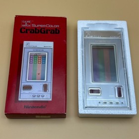 Nintendo Game & Watch CRAB GRAB UD-202 1984 NOS