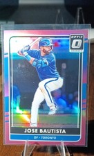 2016 Panini Donruss Optic - Jose Bautista #114 Pink