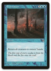Evacuation - Stronghold - MTG