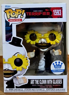 Funko POP! Terrifier: Art The Clown With Glasses Chance Of Chase Pre Order Funko POP! Terrifier: Art The Clown With Glasses Chance Of Chase Pre Order