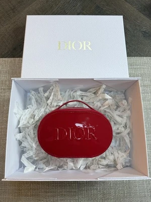 Dior Kosmetiktasche rot glänzend in Dior Box Limited Edition 2025