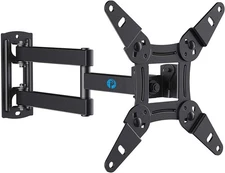 Pipishell Full Motion TV Monitor Wall Mount Bracket Swivel Tilt Extension Rotati