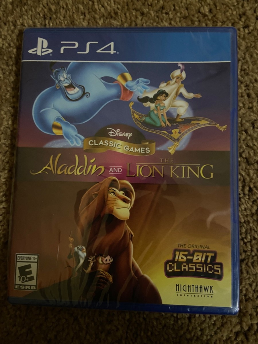 Disney Classic Games: Aladdin and the Lion - Sony PlayStation 4