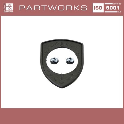 Gummiunterlage Haubenemblem für PORSCHE 911 F/G 964 993 924 944 968 + Muttern