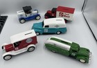 Lot Of 5 Diecast Publix Bank Trucks Ertl Model T Transportation Seafood Pharmacy